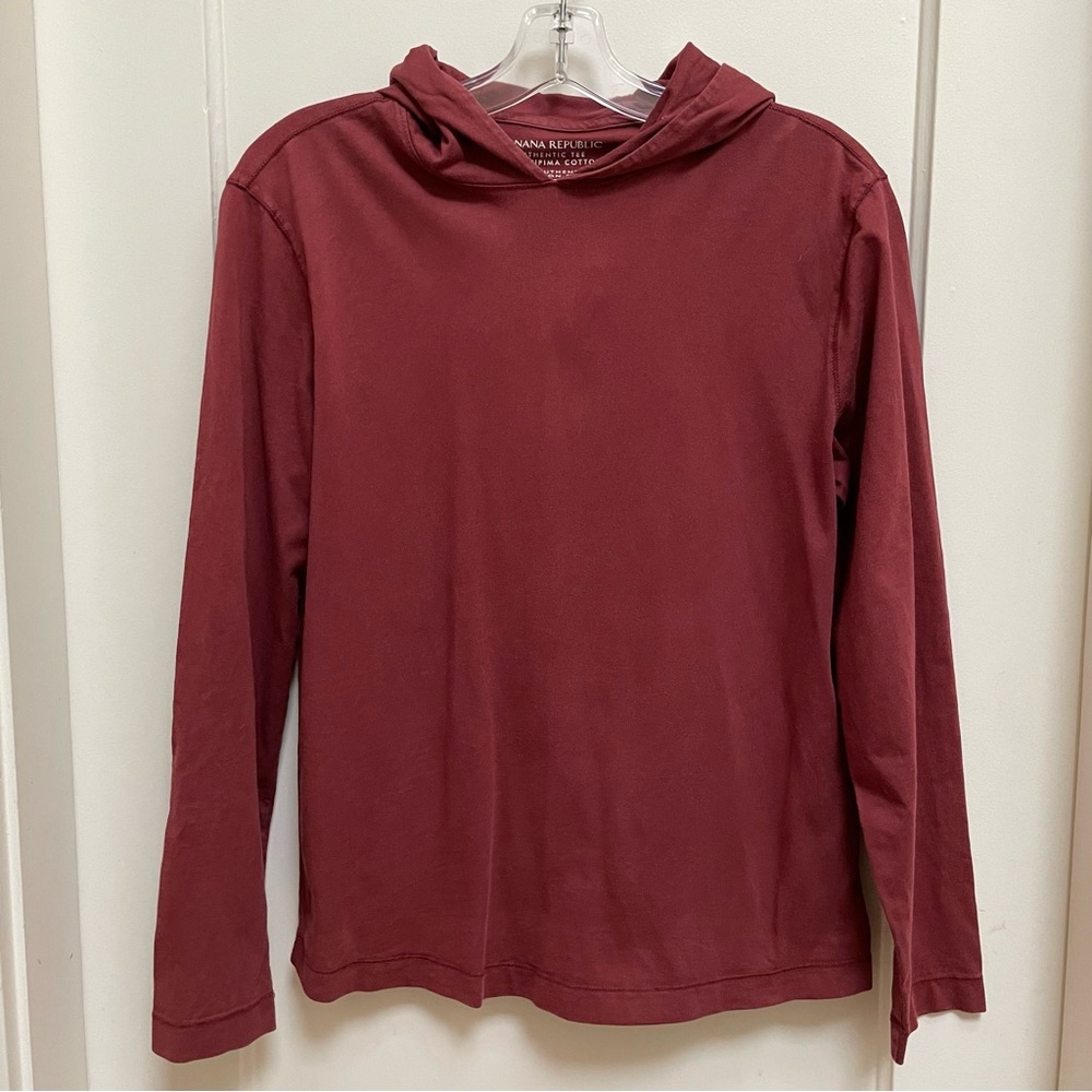 Mens Banana Republic supima cotton hoodie